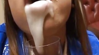 Busty эхнэр өгдөг гар ажил